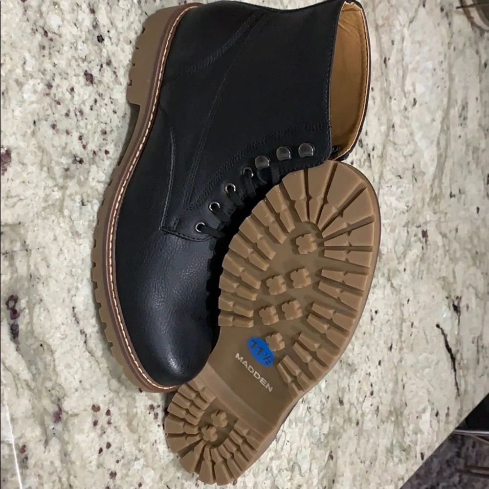 Brand New Madden Men’s Boots Black Size 11